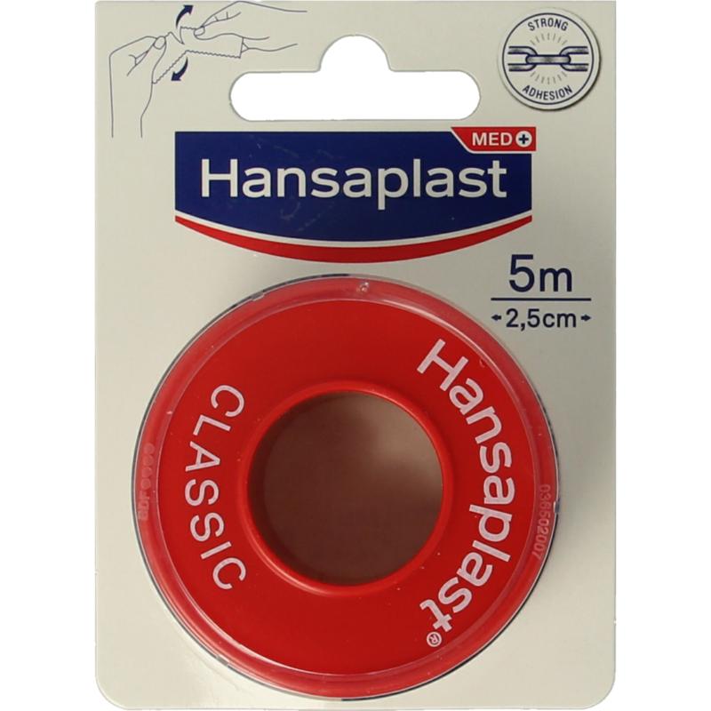 Hansaplast Hechtpleister Classic 5M X 2.5Cm