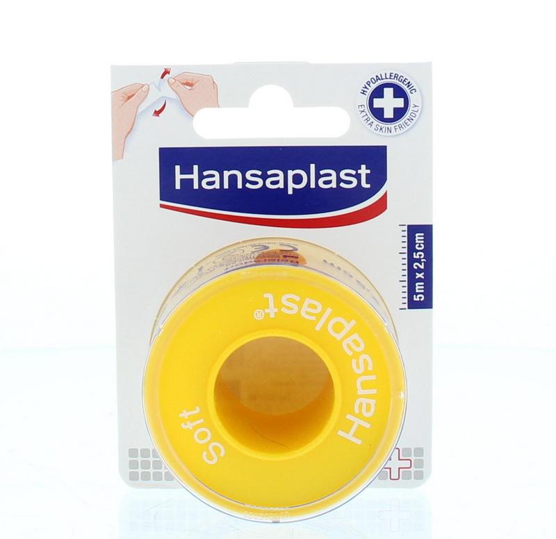 Hansaplast Hechtpleister Soft 5M X 2.5Cm