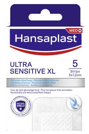 Hansaplast Pleisters Ultra Sensitive Xl