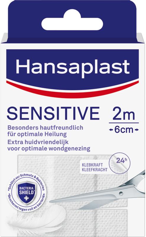 Hansaplast Sensitive 2M X 6Cm