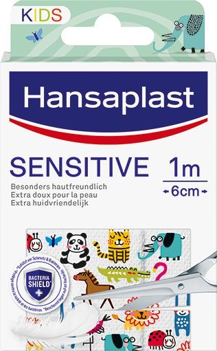 Hansaplast Sensitive Kids 1M X 6Cm