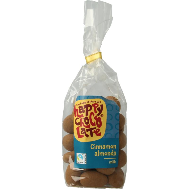 Happy Chocolate Chocolade Kaneel Amandelen Bio