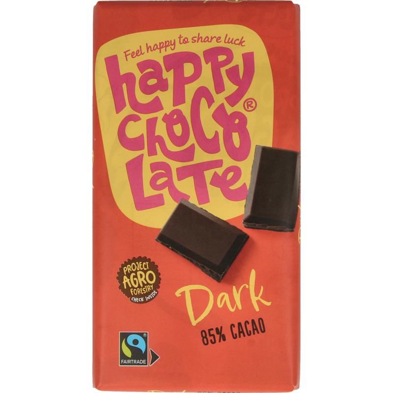 Happy Chocolate Dark 85% Bio