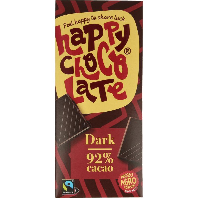 Happy Chocolate Puur 92% Bio