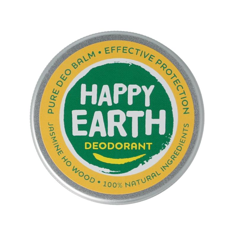 Happy Earth Deodorant Balm Jasmine Ho Wood