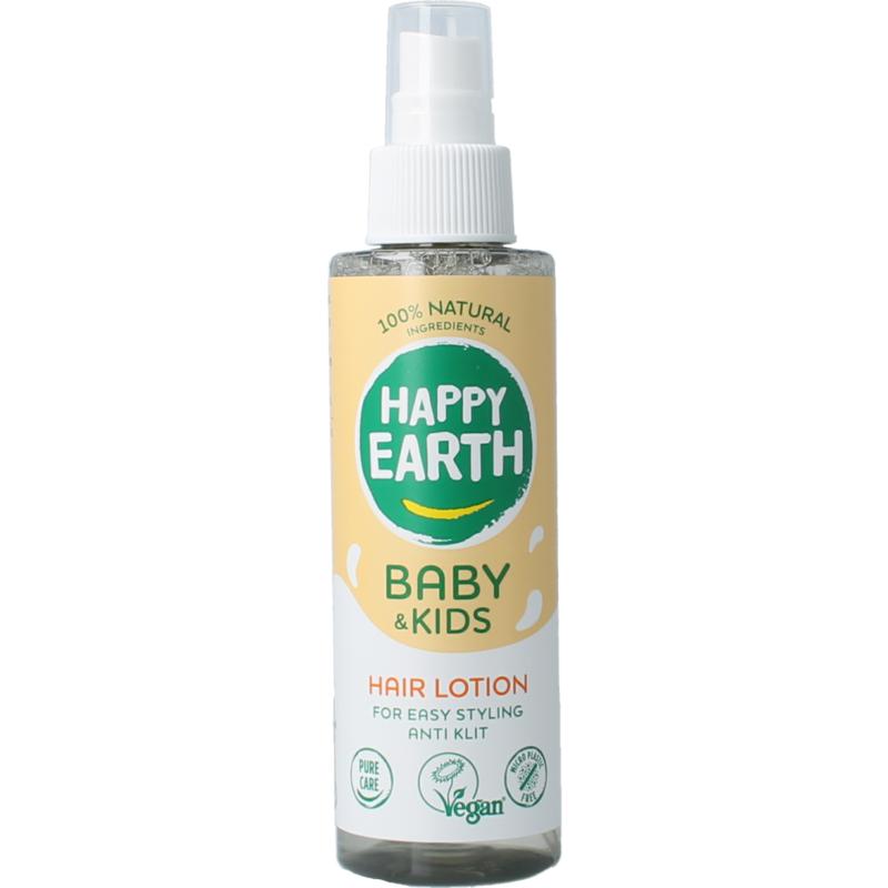 Happy Earth Hairlotion Voor Baby & Kids