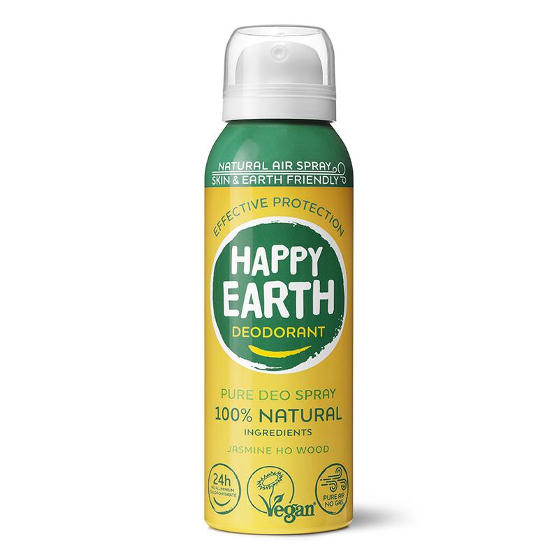 Happy Earth Natuurlijke Deo Natural Air Spray Jasmine Ho Wood