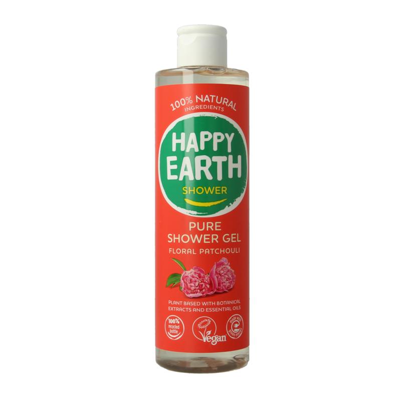 Happy Earth Pure Showergel Floral Patchouli