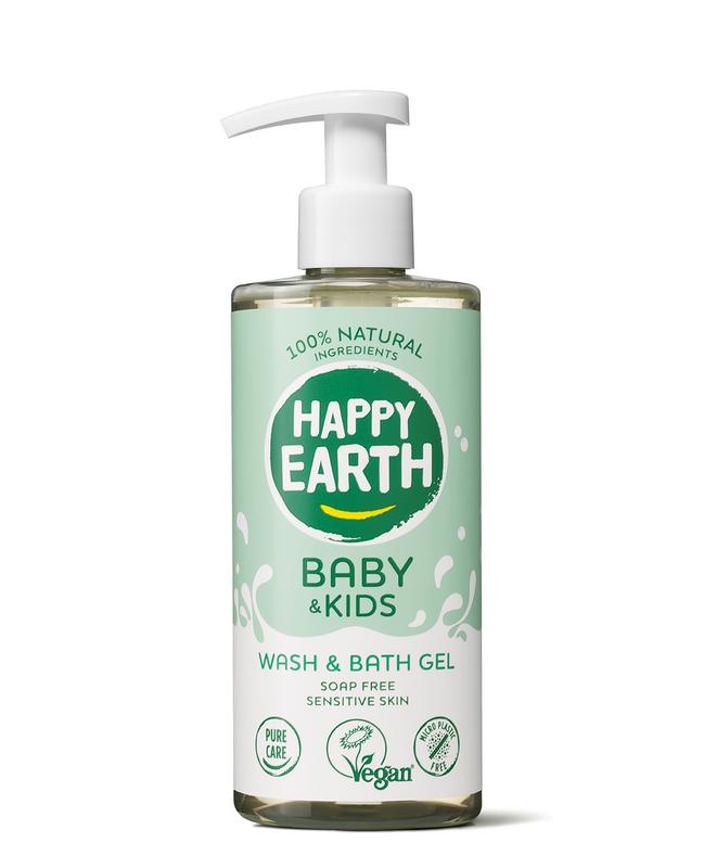 Happy Earth Was & Badgel Zeepvrij Baby & Kids