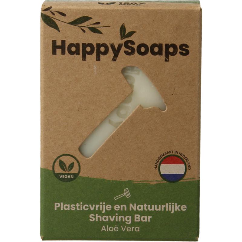 Happysoaps Shaving Bar Aloe Vera