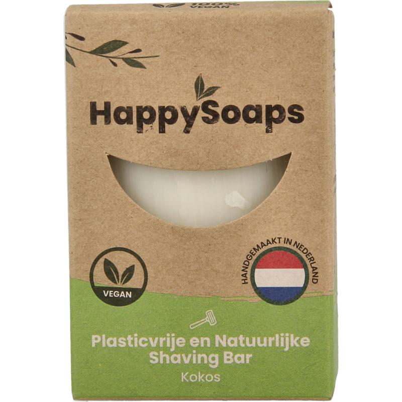 Happysoaps Shaving Bar Kokos