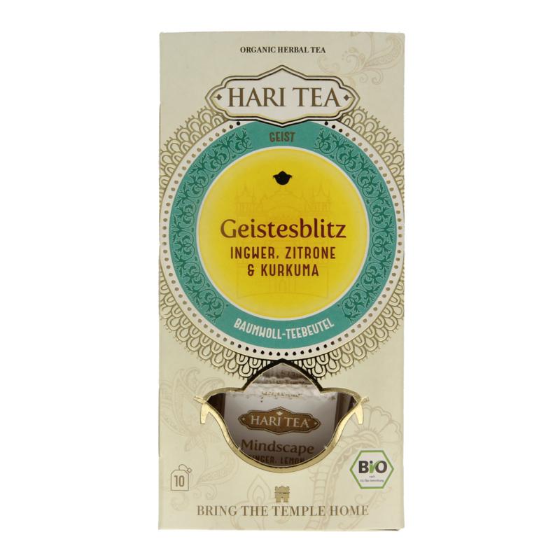Hari Tea Ginger Lemon & Tumeric Mindscape Ginger Bio