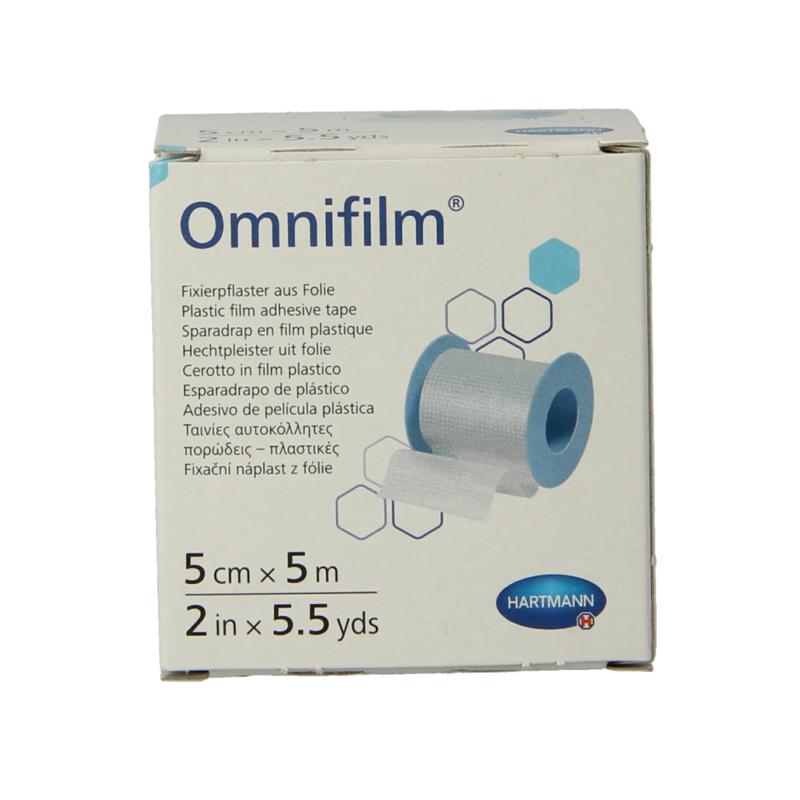 Hartmann Omnifilm Fixatiepleister Folie 5M X 5Cm