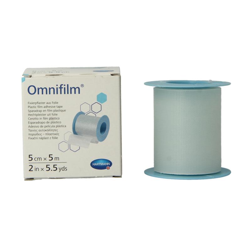 Hartmann Omnifilm Fixatiepleister Folie 5M X 5Cm