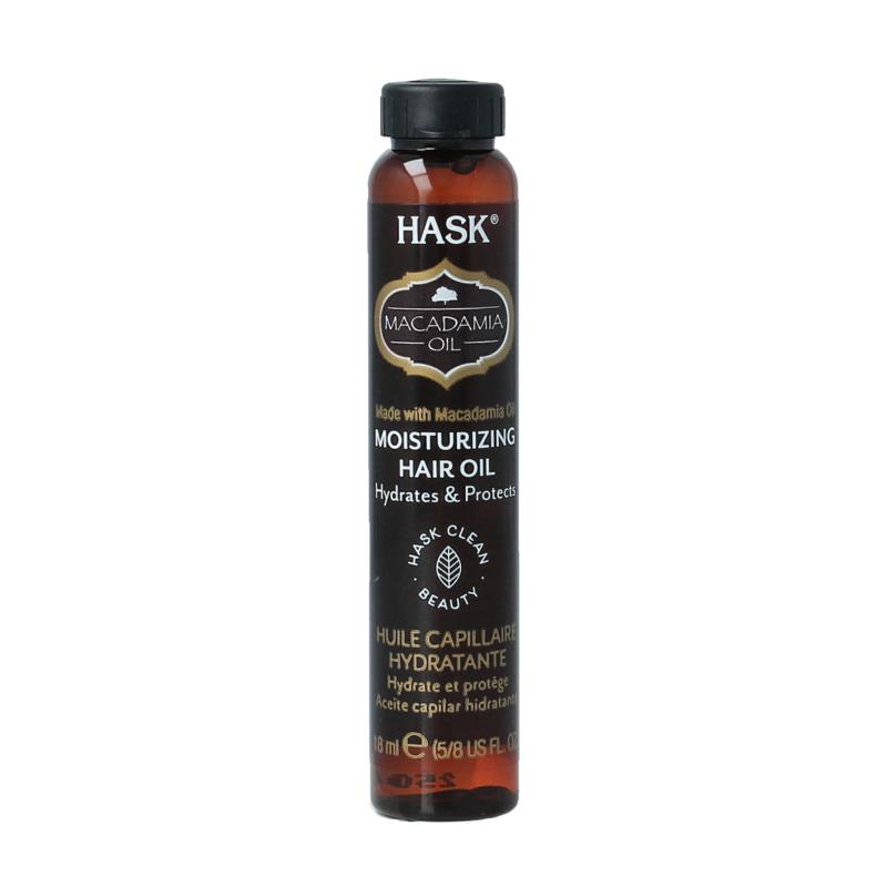 Hask Macadamia Oil Moisturising Shine Oil