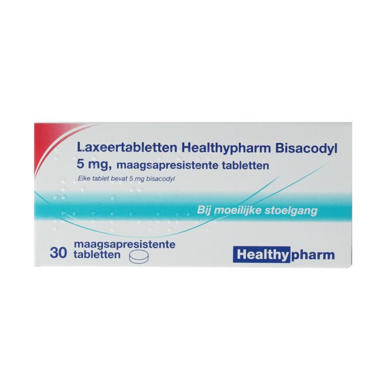 Healthypharm Laxeertabletten Bisacodyl 5Mg