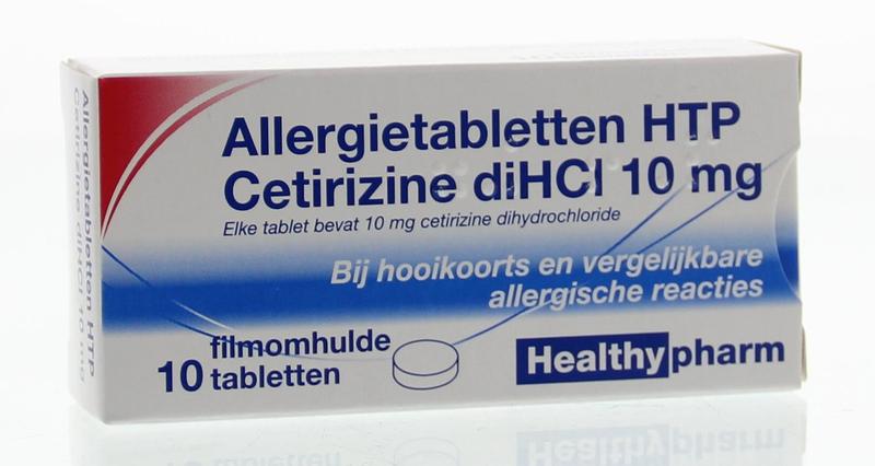 Cetirizine 10Mg Av Healthypharm
