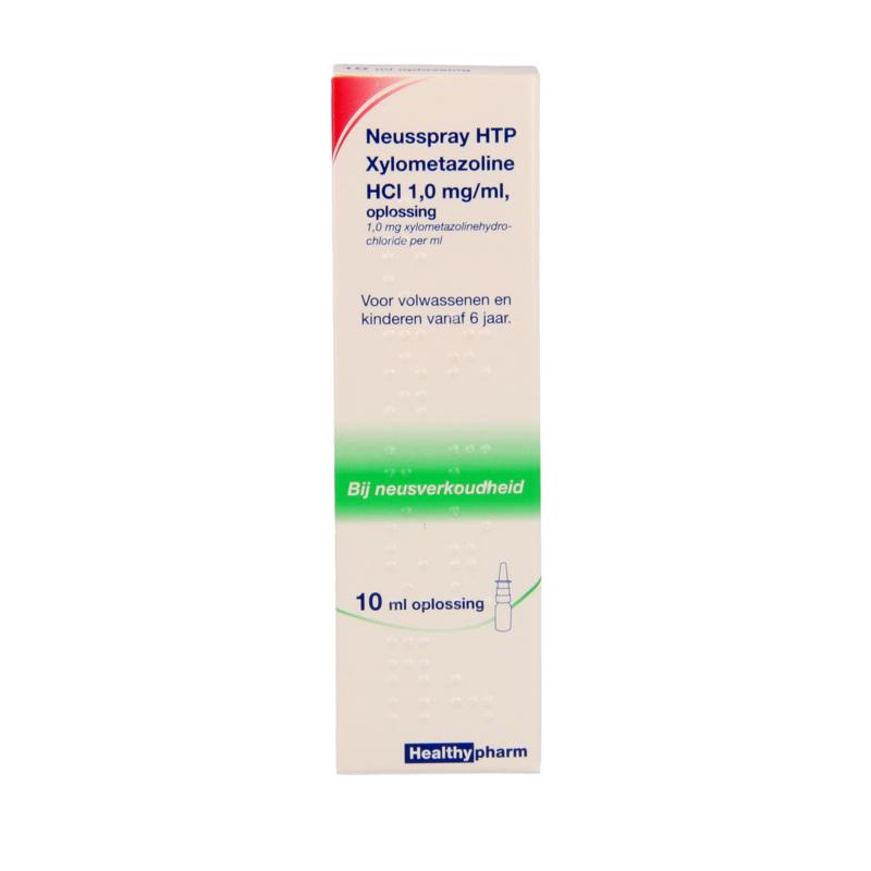 Neusspray Xylometazoline 1.0% Healthypharm