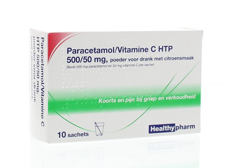 Paracetamol + Vit C Healthypharm Av
