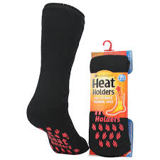 Heat Holders Anti Slip Sock 6-11 Blackred
