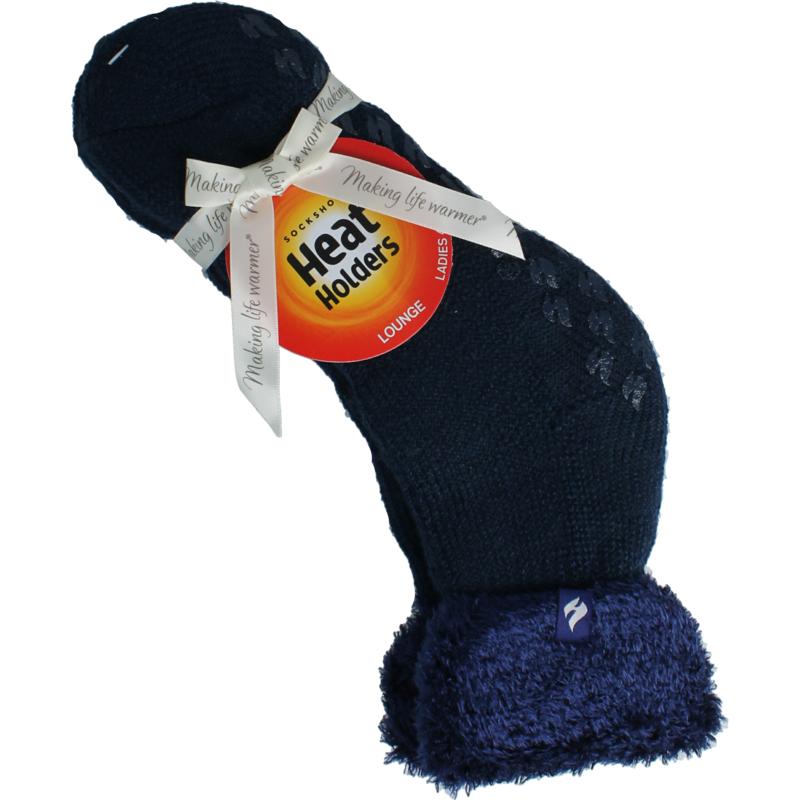 Heat Holders Ladies Lounge Socks 4-8 37-42 Navy