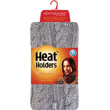 Heat Holders Ladies Neck Warmer Light Grey