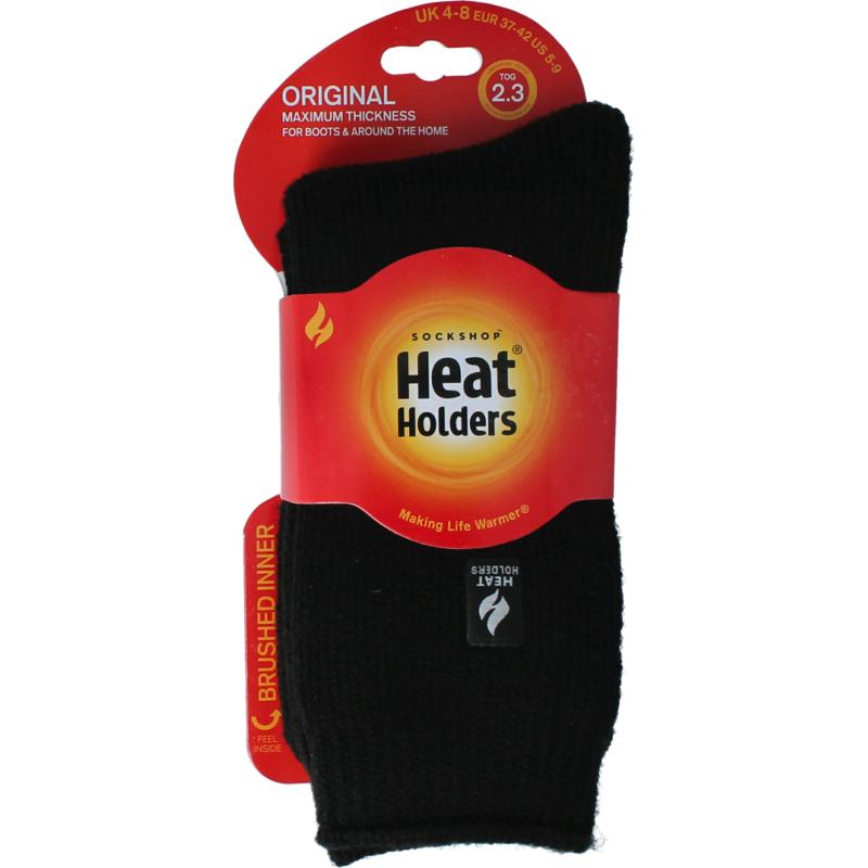 Heat Holders Ladies Original Socks Maat 4-8 Black