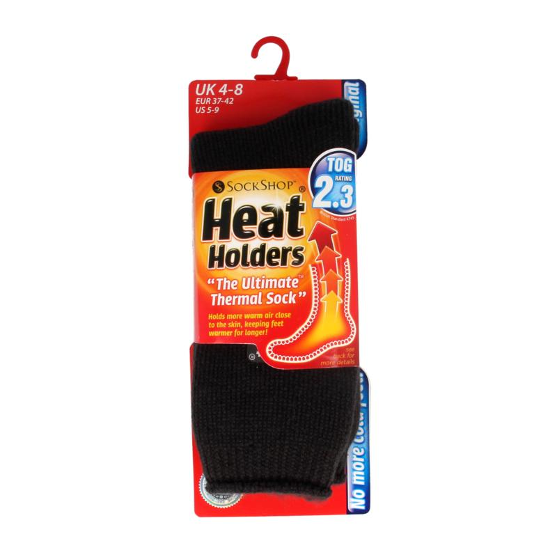 Heat Holders Ladies Original Socks Maat 4-8 Charcoal
