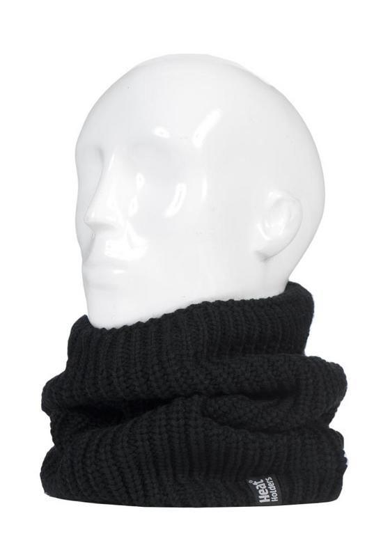 Heat Holders Mens Neck Warmer Black Larvic One Size