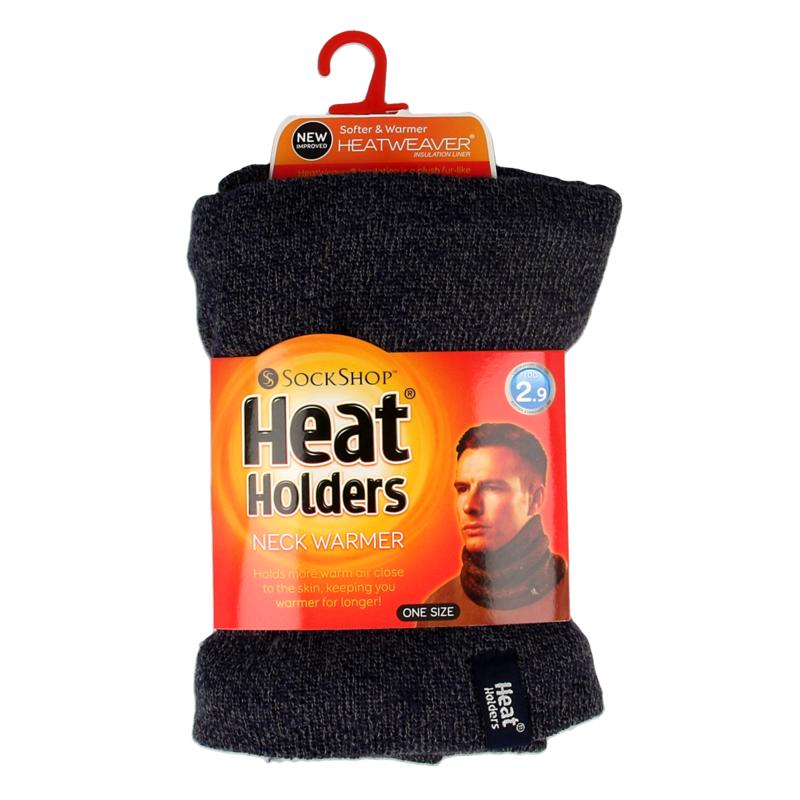 Heat Holders Mens Neck Warmer Navy One Size