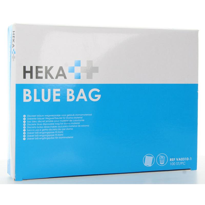Heka Bluebag Stoma Afvalzakje Niet Steriel