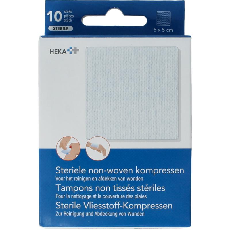 Heka Kompres Non-Woven 5 X 5Cm Steriel