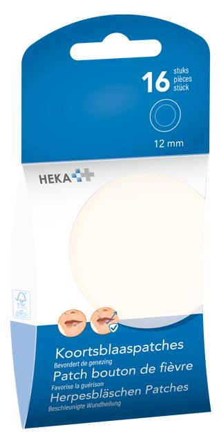 Heka Koortsblaaspatches 12Mm