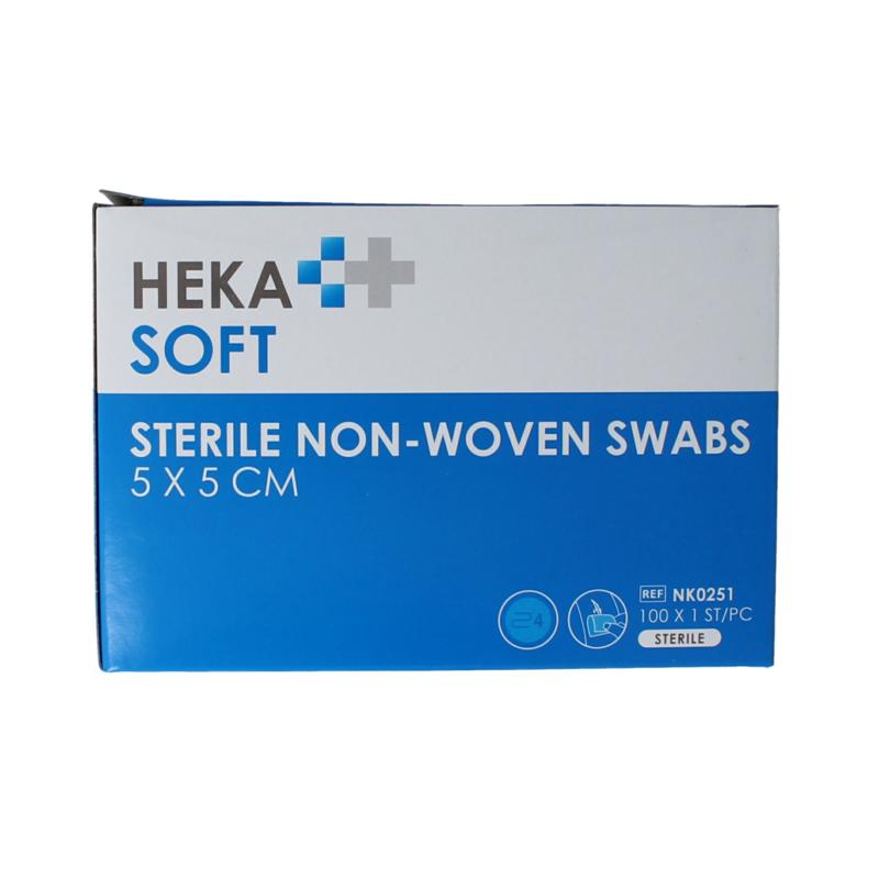 Heka Non-Woven Kompres 5X5 Steriel