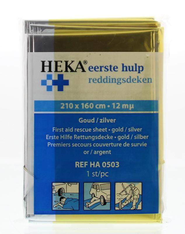 Heka Reddingsdeken Goudzilver 160 X 210