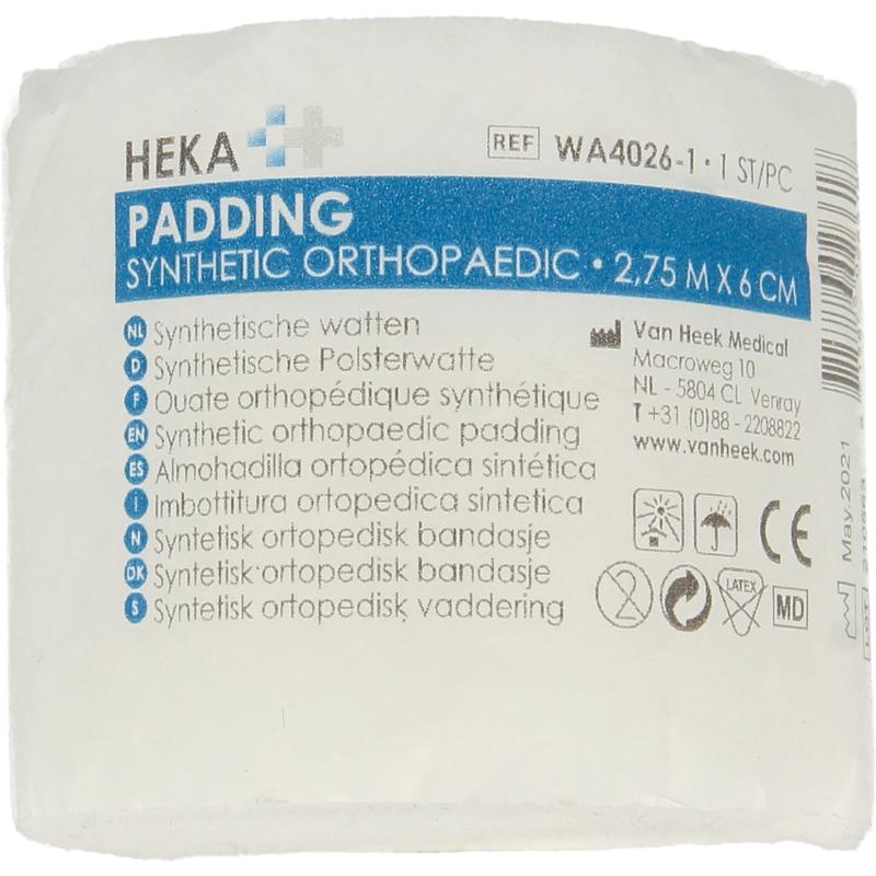 Heka Synthetische Wattenrol 2.75 X 6Cm