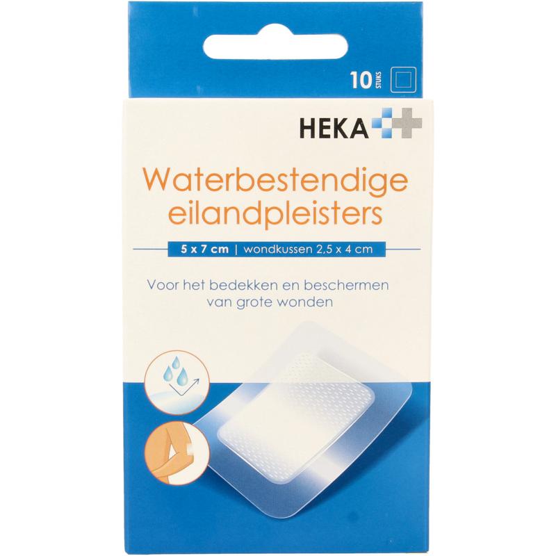 Heka Klein Eilandpleister 5Cm X 7Cm Waterbestendig