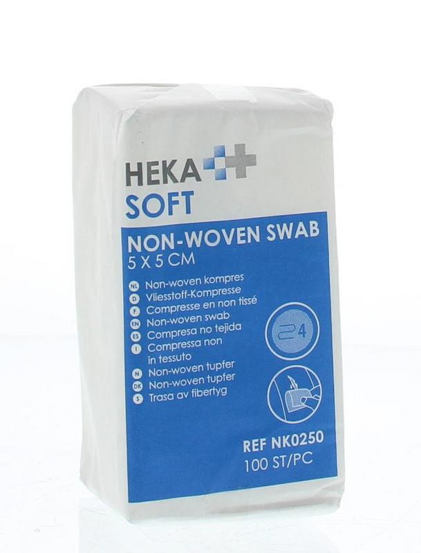 Heka Soft Non Woven Kompres 5 X 5 4-Laags