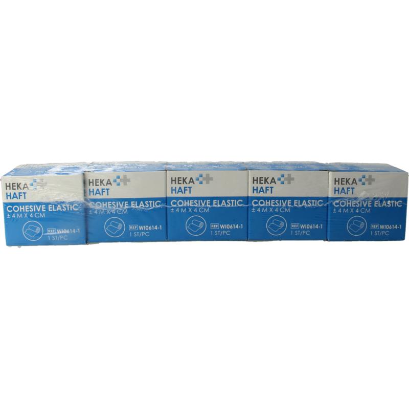 Hekahaft Cohesive Windsel 4M X 4Cm