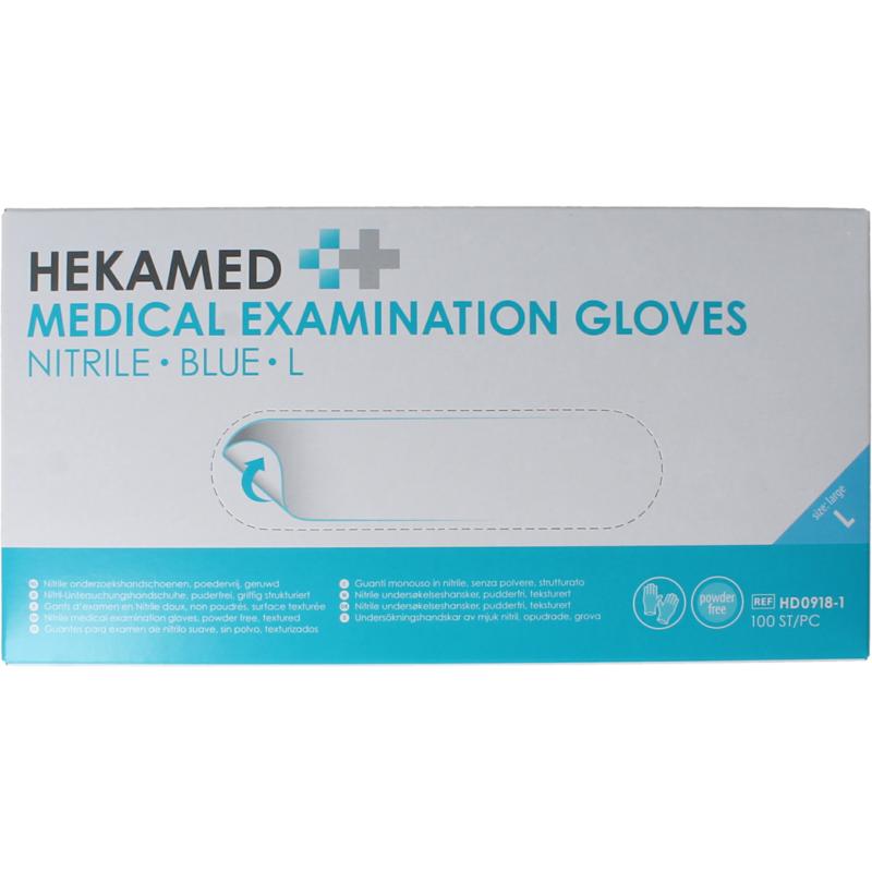 Hekamed Handschoenen Soft Nitrile L