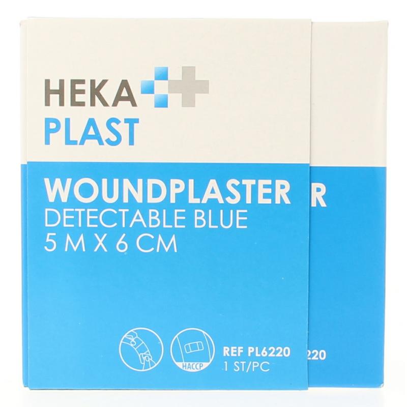 Hekaplast Dispenser 5M X 6Cm Detectable