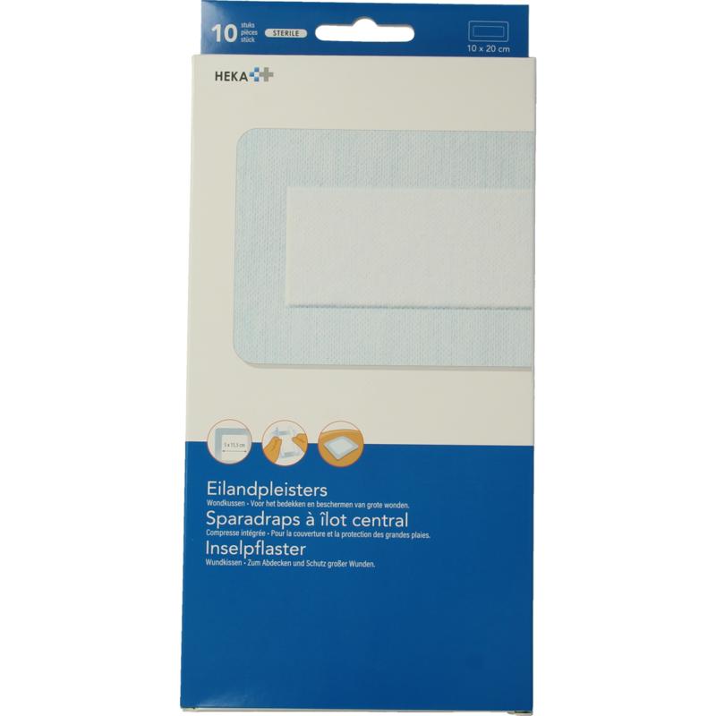 Hekaplast Eilandpleister 10Cm X 20Cm Steriel