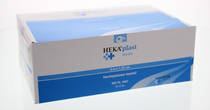 Hekaplast Hechtpleister Textiel 5 X 1.25Cm Ring