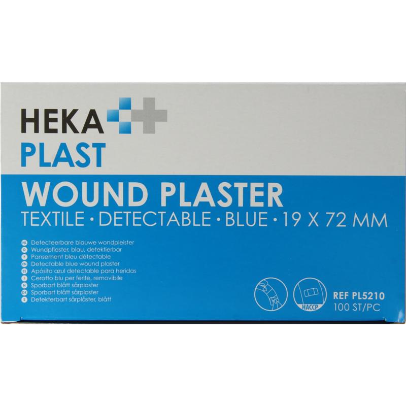 Hekaplast Pleister Detectable 19 X 72