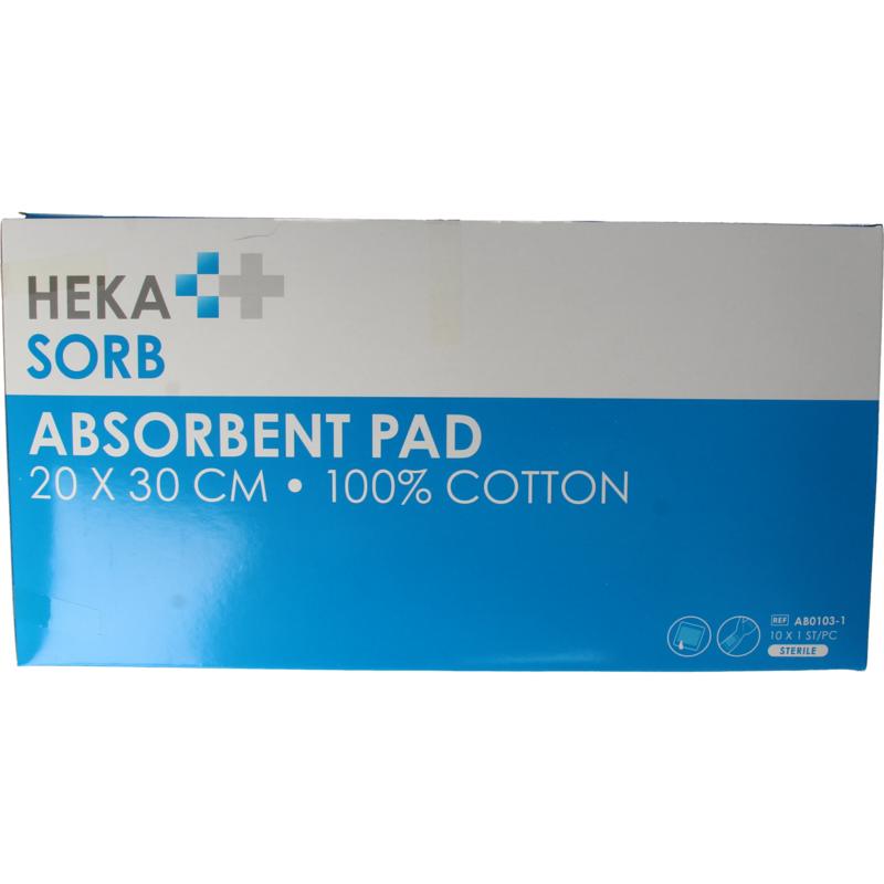 Hekasorb Absorberend Verband 20X30 Steriel