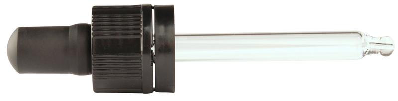 Helios Holland Pipet Glas Zwart 50Ml