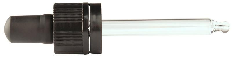 Helios Holland Pipet Glas Zwart 50Ml