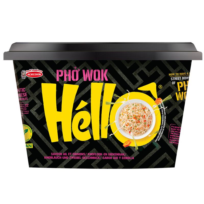 Hello Pho Instant Pho Wok Knoflook En Ui Glutenvrij