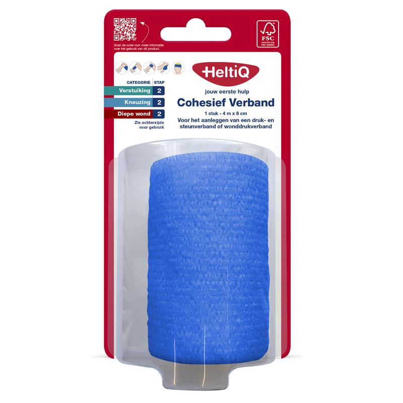 Heltiq Cohesief Verband 4M X 8Cm