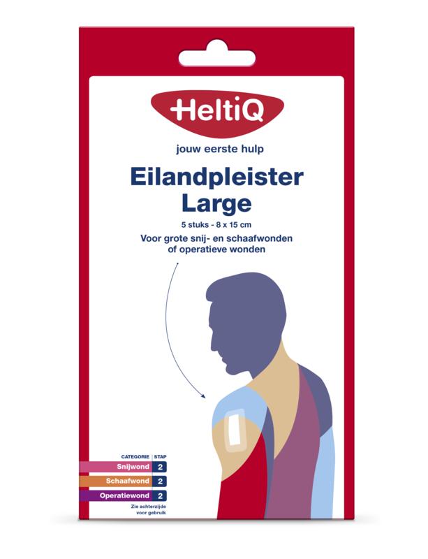 Heltiq Eilandpleisters 8 X 15Cm